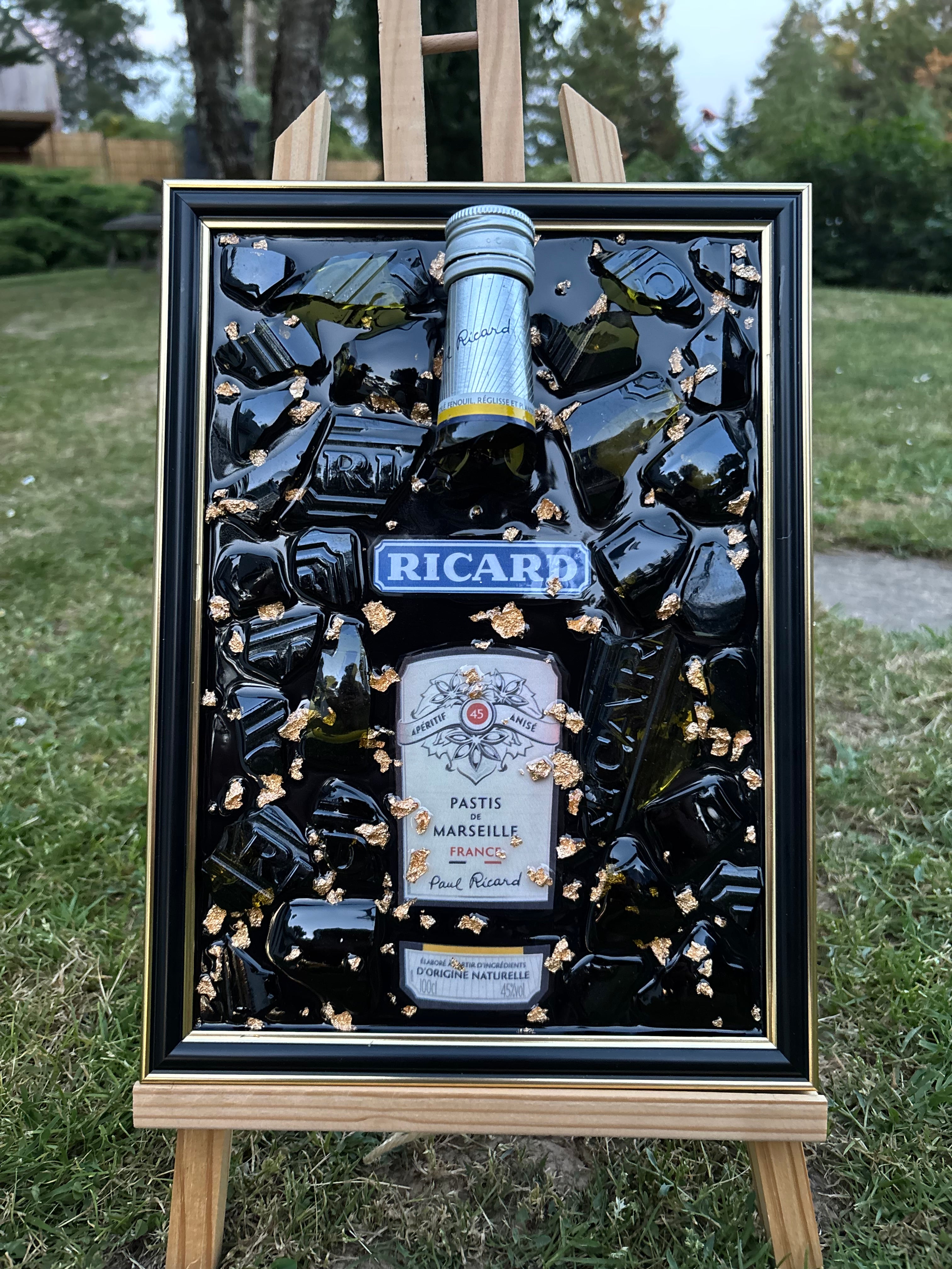 Cadre artistique Ricard – Pièce unique
